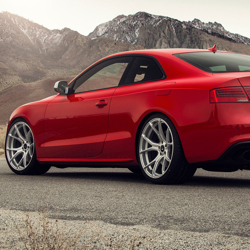 20" Vorsteiner V-FF 103 Forged Concave Silver Wheels Rims Fits Audi B8 A5 S5
