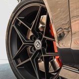 20" HRE FF11 Black Forged Concave Wheels Rims Fits 2017-2020 Infiniti Q60