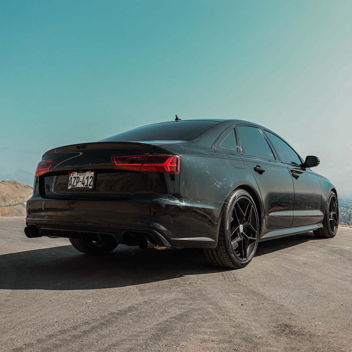 20" HRE FF11 Black 20x9 Forged Concave Wheels Rims Fits Audi C6 A6 Quattro
