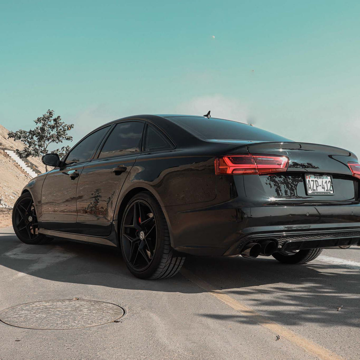 20" HRE FF11 Black 20x9 Forged Concave Wheels Rims Fits Audi S6