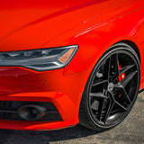 20" HRE FF11 Black 20x9 Forged Concave Wheels Rims Fits Audi C7 A6