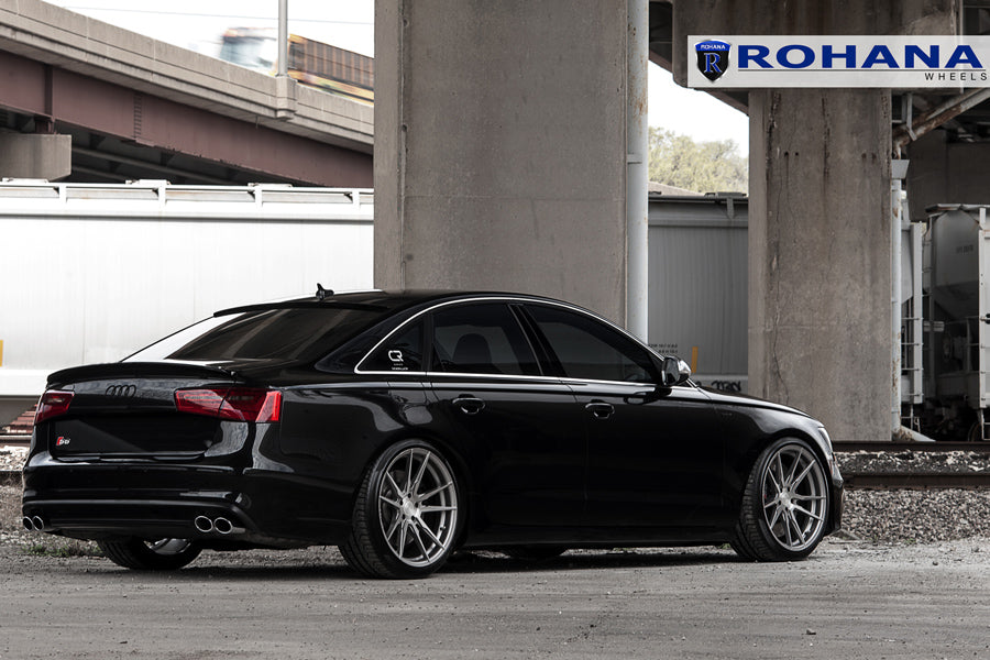 22" ROHANA RFX2 TITANIUM CONCAVE FORGED WHEELS RIMS FITS DODGE CHALLENGER RT SE