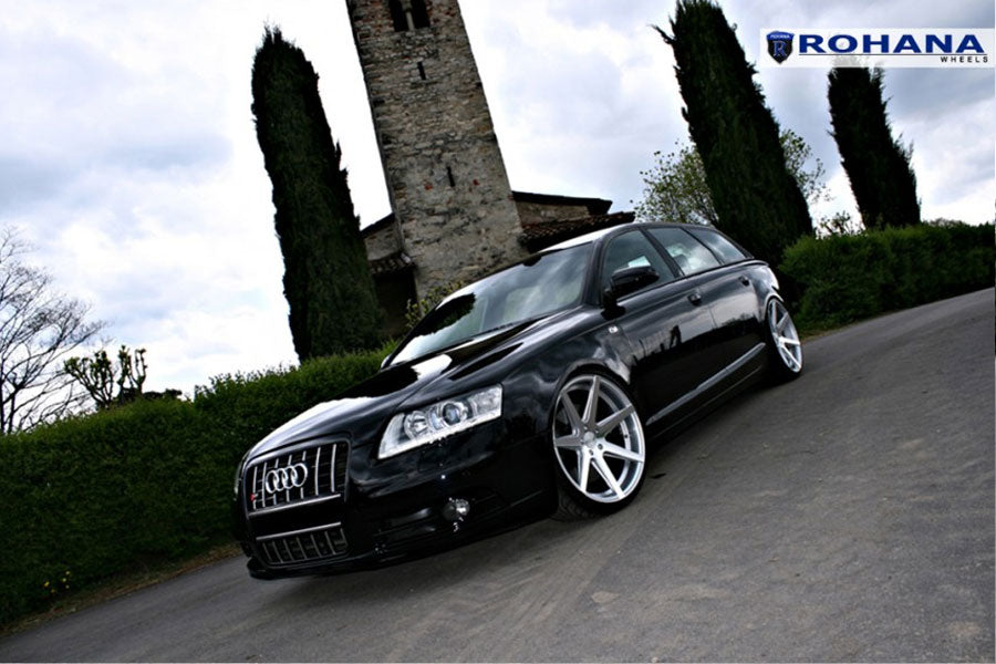 19" ROHANA RC7 SILVER CONCAVE WHEELS RIMS FITS BMW F30 320 328 335 SEDAN
