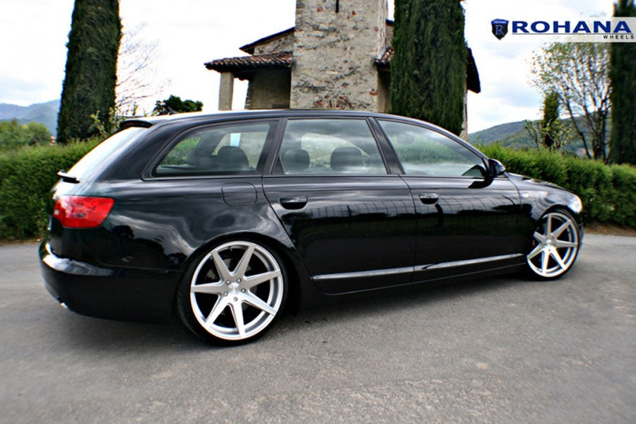 19" ROHANA RC7 SILVER CONCAVE WHEELS RIMS FITS BMW E60 M5