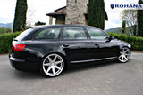 19" ROHANA RC7 SILVER CONCAVE WHEELS RIMS FITS LEXUS ISF
