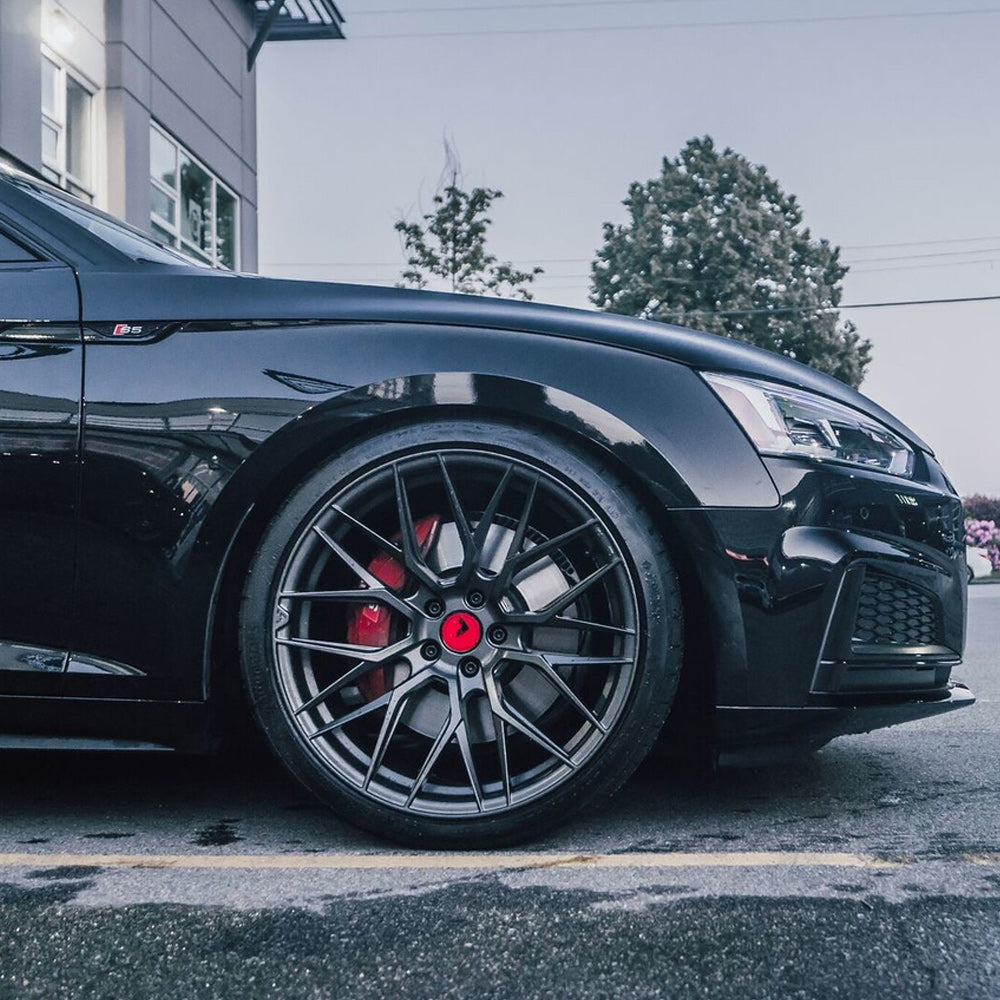 22" Vorsteiner V-FF 107 Carbon Graphite Forged Concave Wheels Rims Fits Audi RS6