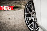 19" HRE FF01 FLOW FORM SILVER CONCAVE WHEELS RIMS FITS PORSCHE 991 911 4S TARGA