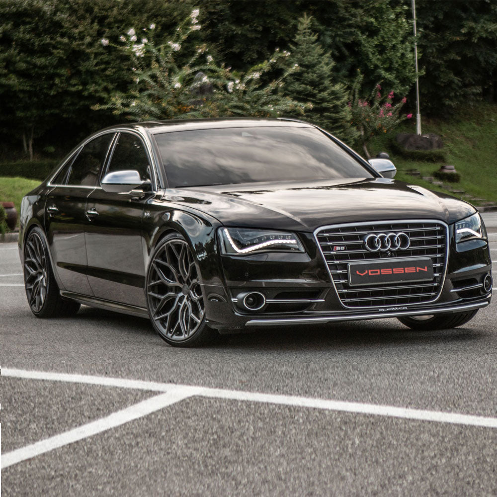 19" Vossen HF2 Grey 19X9.5 19X9.5 1095 Concave Wheels Rims Fits Audi B8 A4 S4 Qu