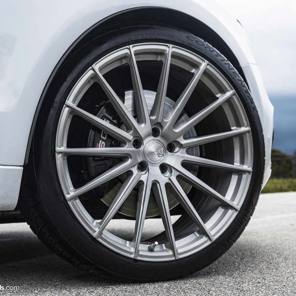 20" Avant Garde M615 Silver 20x8.5 20x10 Wheels Rims Fits Cadillac CTS V Coupe