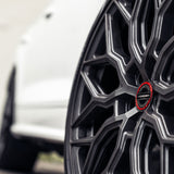 24" Vossen HF2 Grey 24X10 24X10 1029 Concave Wheels Rims Fits Toyota Sequoia 01-