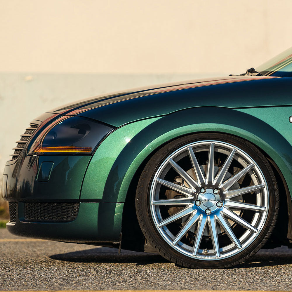 20" Vossen VFS-2 Silver 20x9 Hybrid Forged Concave Wheels Rims Fits Audi TT TTS