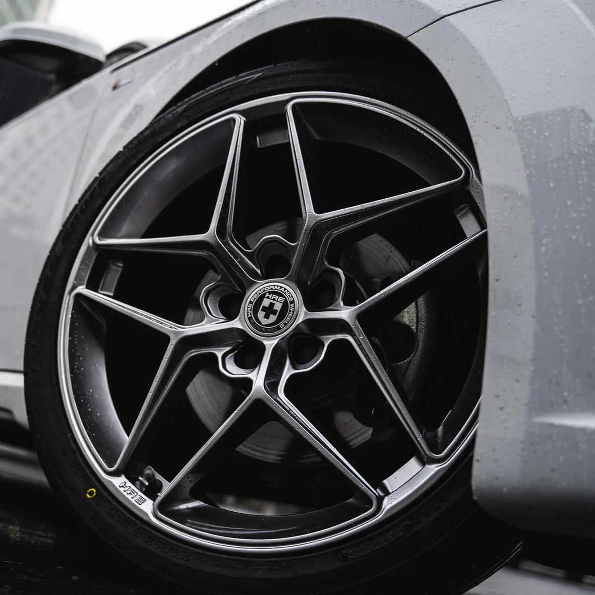 21" HRE FF11 Silver 21x9.5 Forged Concave Wheels Rims Fits Audi S6