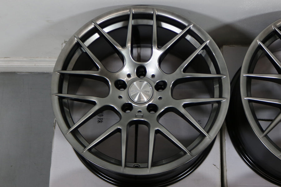 18" AVANT GARDE M359 GUNMETAL CONCAVE WHEELS RIMS FITS BMW 525 528 530 540 M3 M5