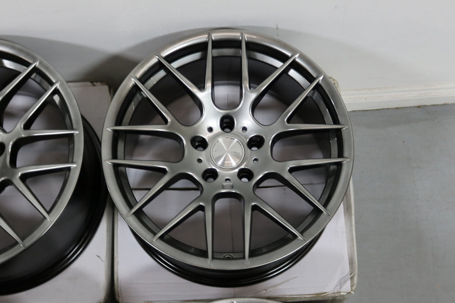 18" AVANT GARDE M359 GUNMETAL CONCAVE WHEELS RIMS FITS BMW 525 528 530 540 M3 M5