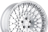 18" AVANT GARDE M540 SILVER CONCAVE MESH WHEELS RIMS FITS VW VOLKSWAGEN PASSAT