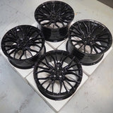 19" Avant Garde M570R Black Concave Wheels Fits Mercedes-Benz C63 AMG