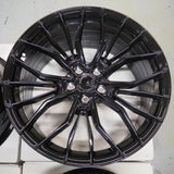 20" Avant Garde M570R Black 20x9 20x10.5 Concave Wheels Rims Fits Tesla Model S