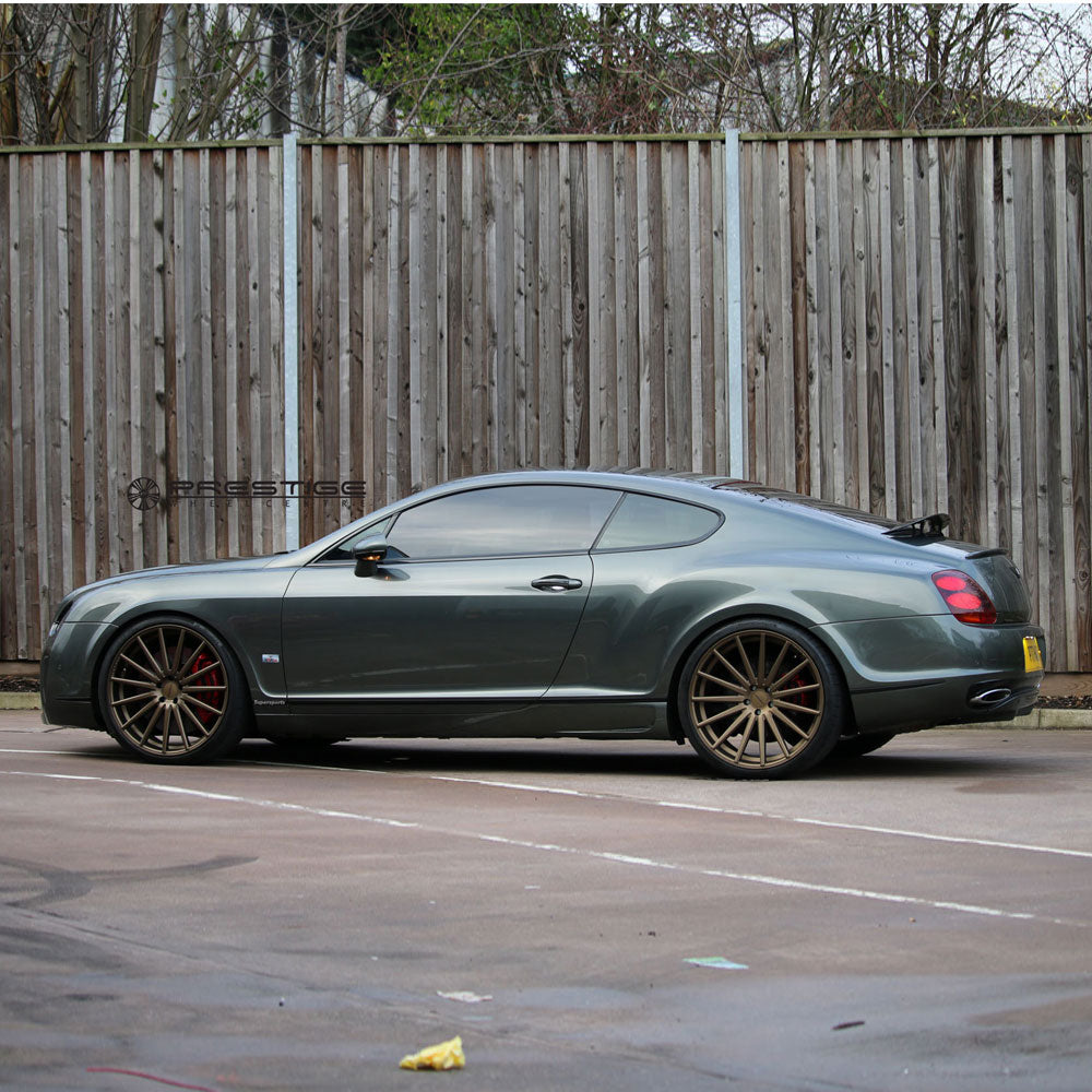 22" Vossen VFS-2 Bronze 22x9 22x10.5 Forged Wheels Rims Fits Bentley Continental