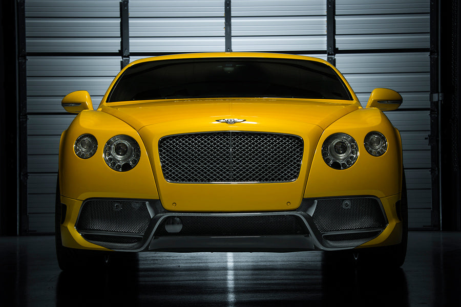 Vorsteiner BR-10RS Aero Front Bumper Carbon Fiber Fits Bentley Continental GT V8