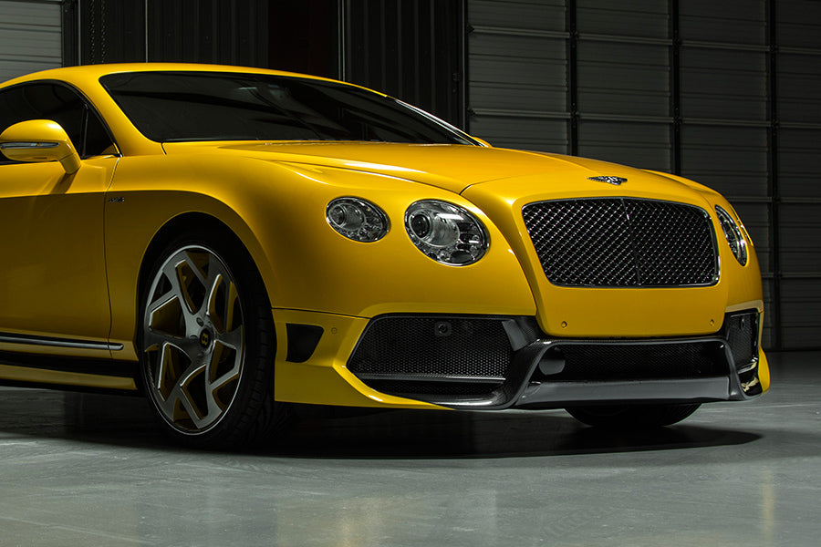 Vorsteiner BR-10RS Aero Front Bumper Carbon Fiber Fits Bentley Continental GT V8
