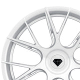 19" Blaque Diamond BD-F18 Silver 19x8.5 Forged Wheels Rims Fits Audi C7 A6