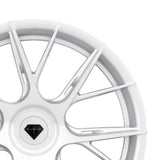 19" Blaque Diamond BD-F18 Silver 19x8.5 Forged Wheels Rims Fits Audi C7 A6