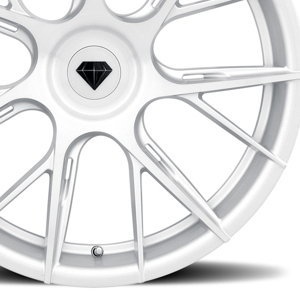 19" Blaque Diamond BD-F18 Silver 19x8.5 Forged Wheels Rims Fits Audi C7 A6
