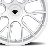 19" Blaque Diamond BD-F18 Silver Forged Wheels Rims Fits BMW 320 328 335 340