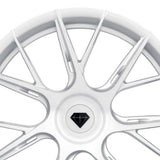 22" Blaque Diamond BD-F18 Silver Forged Wheels Rims Fits Cadillac CTS V Coupe