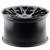 19" Blaque Diamond BD-F18 Black Forged Wheels Rims Fits BMW E63 E64 645 650