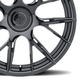 20" Blaque Diamond BD-F18 Black 20x9 Forged Wheels Rims Fits Toyota Camry