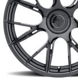 19" Blaque Diamond BD-F18 Black Forged Wheels Rims Fits BMW E63 E64 645 650