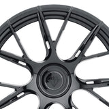 22" Blaque Diamond BD-F18 Black 22x9 22x10.5 Wheels Rims Fits Infiniti M35 M45