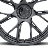 19" Blaque Diamond BD-F18 Black Forged Wheels Rims Fits Lexus SC300 SC400