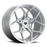20" Blaque Diamond BD-F25 Silver 20x9 20x9 Wheels Rims Fit Chevrolet Tahoe 95-99