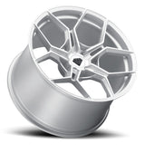 20" Blaque Diamond BD-F25 Silver 20x9 20x9 Wheels Rims Fit Chevrolet Tahoe 95-99