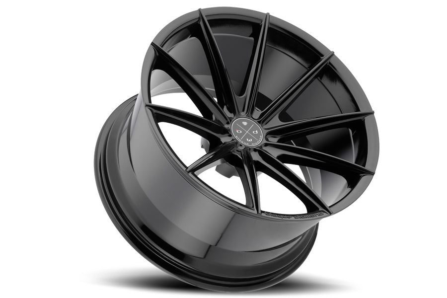 19" BLAQUE DIAMOND BD11 19X9.5 BLACK CONCAVE WHEELS RIMS FITS AUDI B8 A4 S4