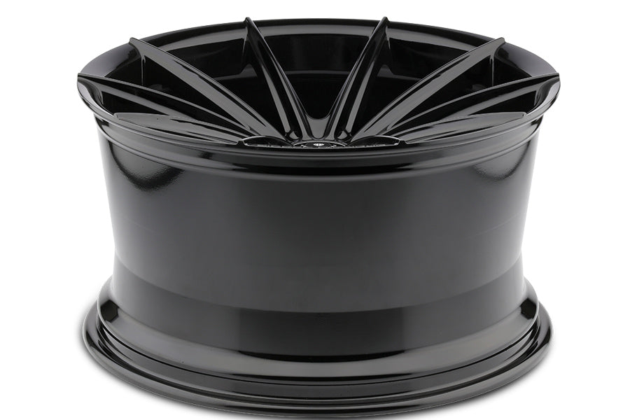 19" BLAQUE DIAMOND BD11 19X9.5 BLACK CONCAVE WHEELS RIMS FITS AUDI B8 A4 S4