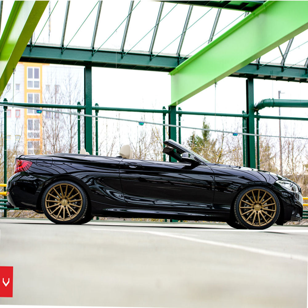 22" Vossen VFS-2 Bronze 22x9 22x10.5 Forged Wheels Rims Fits Bentley Continental