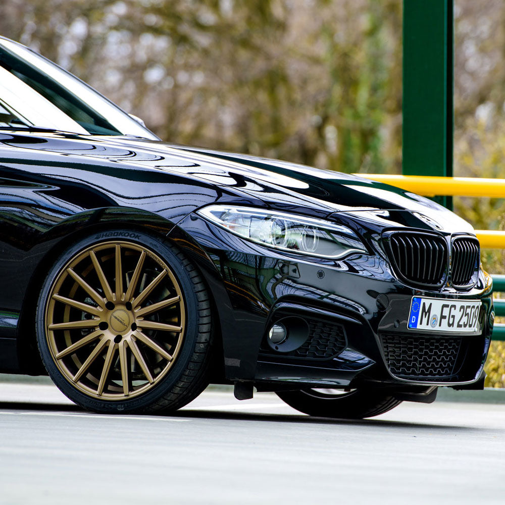 19" Vossen VFS-2 Bronze 19x9 19x10.5 Forged Wheels Rims Fits BMW 5 Series xDrive