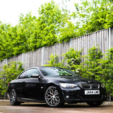 20" Vossen HF2 Black 20X9 20X10 1125 Concave Wheels Rims Fits BMW 325i 328i 335i