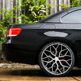 19" Vossen HF2 Black 19X9 19X9.5 1171 Concave Wheels Rims Fits BMW 640 650 Gran
