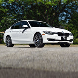 20" Vossen HF2 Black 20X9 20X10 1125 Concave Wheels Rims Fits BMW 325i 328i 335i