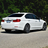 19" Vossen HF2 Black 19X8.5 19X10 1168 Concave Wheels Rims Fits BMW E63 E64 645