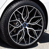 20" Vossen HF2 Black 20X8.5 20X10 1186 Concave Wheels Rims Fits Ford Mustang GT