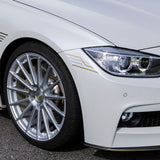 20" Avant Garde M615 Silver 20x8.5 20x9.5 Wheels Rims Fits BMW 320 328 335 340