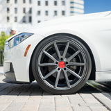 19" Vossen VFS-1 Grey 19x9 19x10 Forged Concave Wheels Rims Fits Lexus LS430
