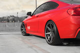20" ROHANA RC7 GRAPHITE CONCAVE WHEELS RIMS HANKOOK TIRES FITS BMW F32 428i 435i