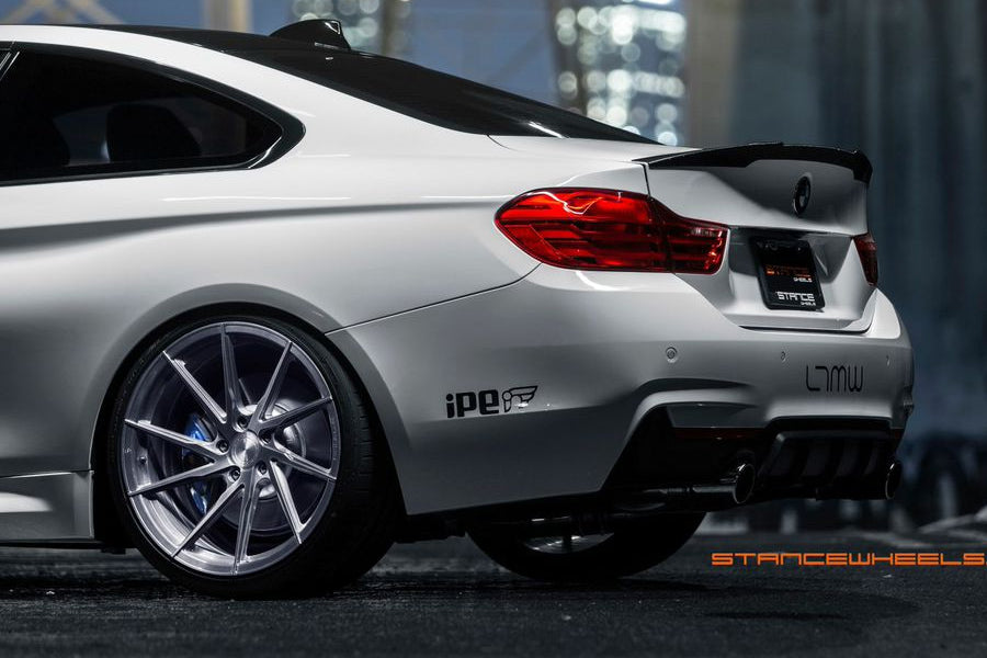 20" STANCE SF01 SILVER FORGED CONCAVE WHEELS RIMS FITS BMW F01 740 750 760