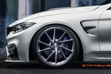 20" STANCE SF01 SILVER FORGED CONCAVE WHEELS RIMS FITS BMW F01 740 750 760